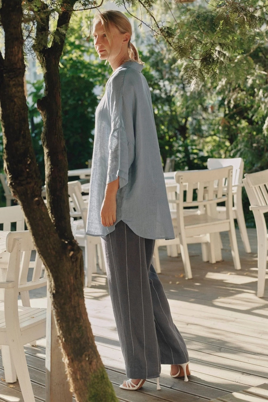 OREGANO Linen Shirt - Allure