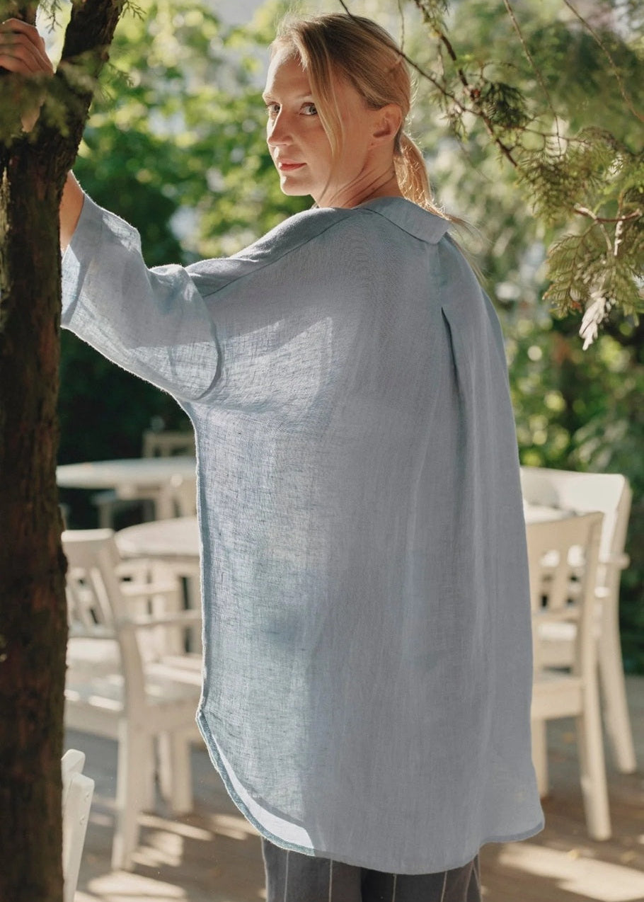 OREGANO Linen Shirt - Allure