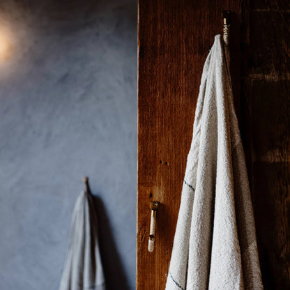 Hand Woven Linen Bath Towel | Natural