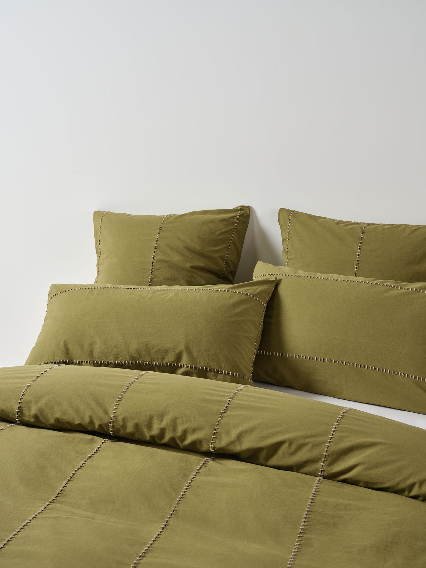 Jerome Duvet Cover Set - Olive