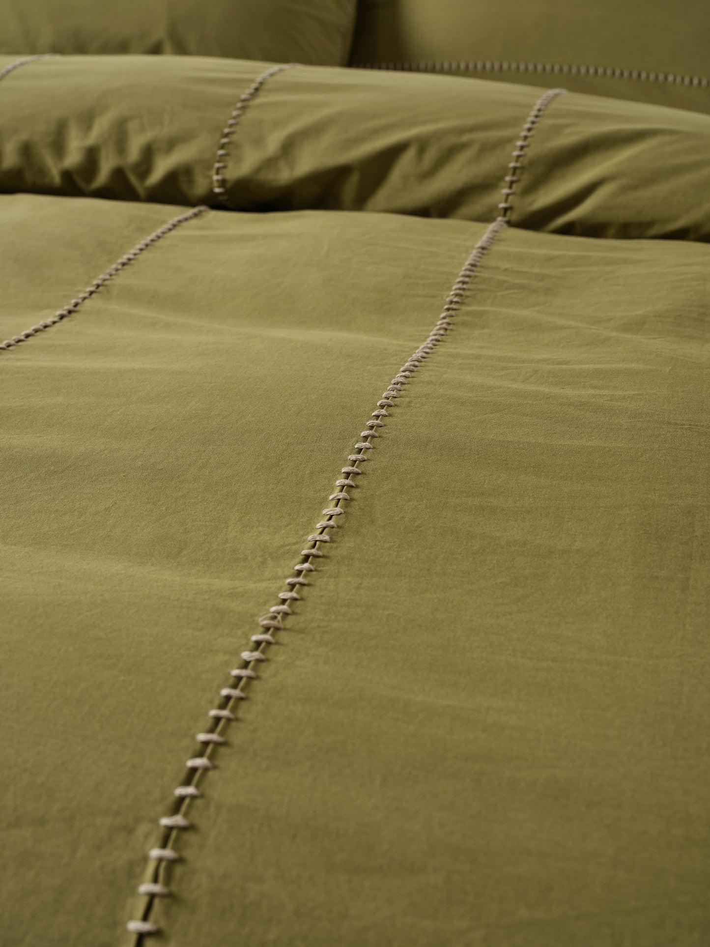 Jerome Duvet Cover Set - Olive