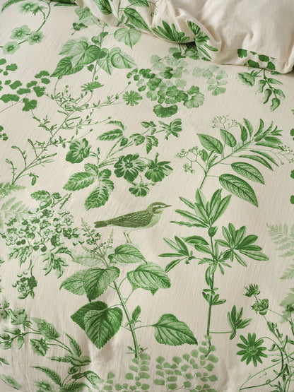 Lindy Duvet Cover Set - Natural