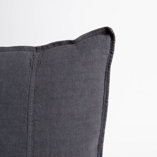 Linen Lumbar Cushion | Midnight - 120cm