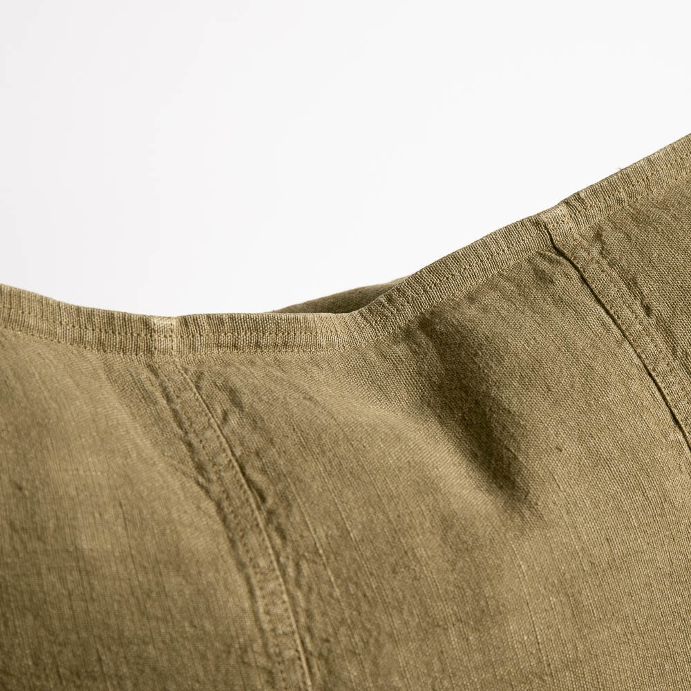 Linen Lumbar Cushion | Olive - 120cm