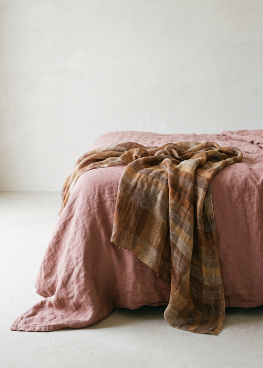 Marés Bedcover in Bronze