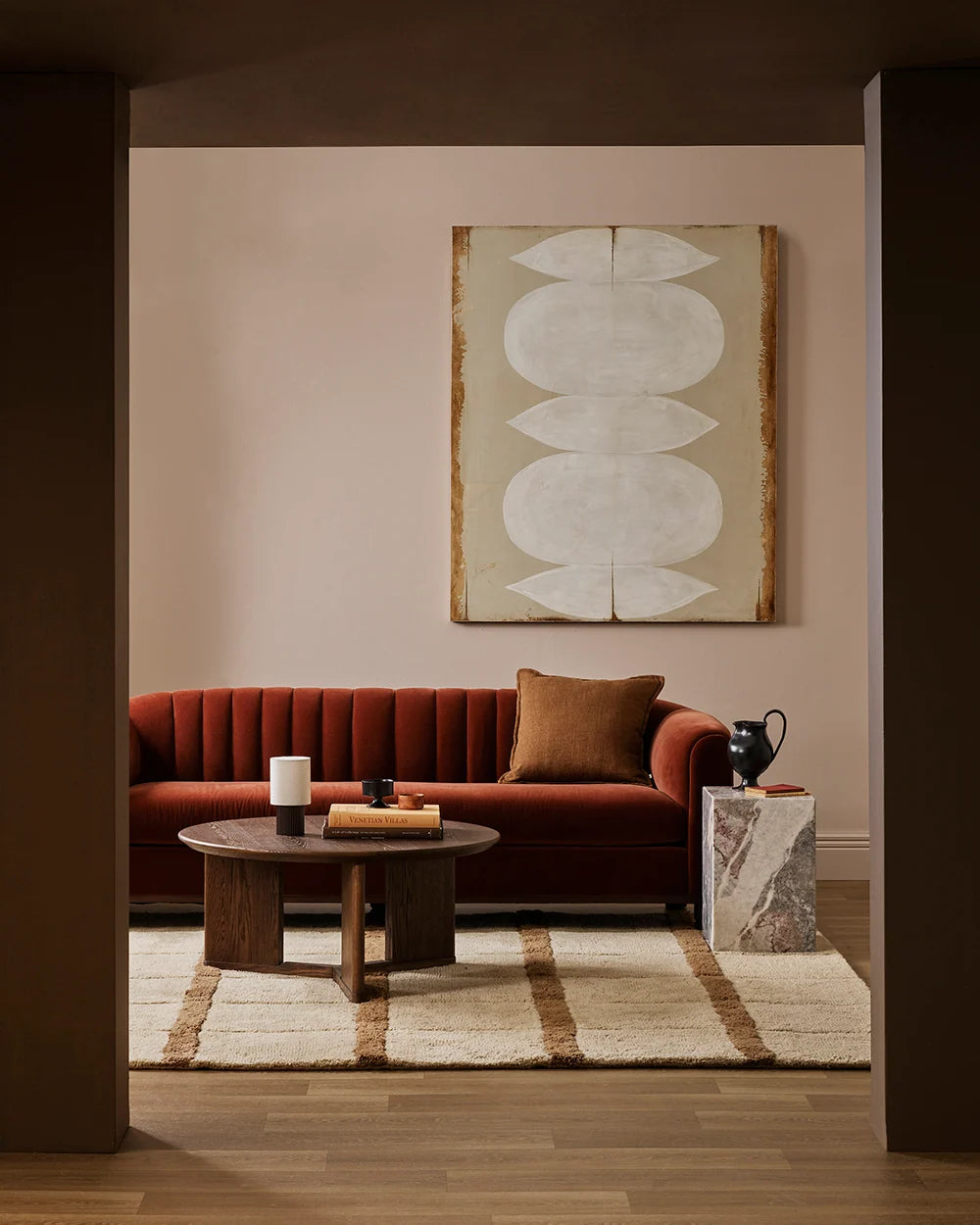 Mesa Floor Rug in Camel