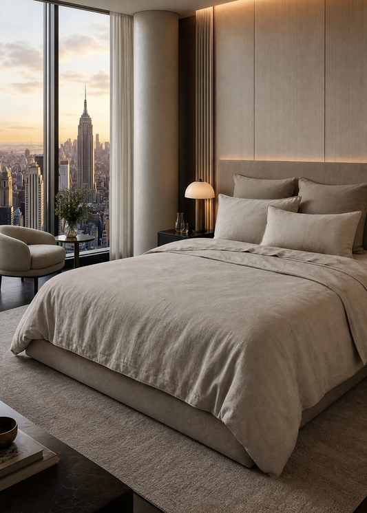 Linen Pillowcases | Pebble