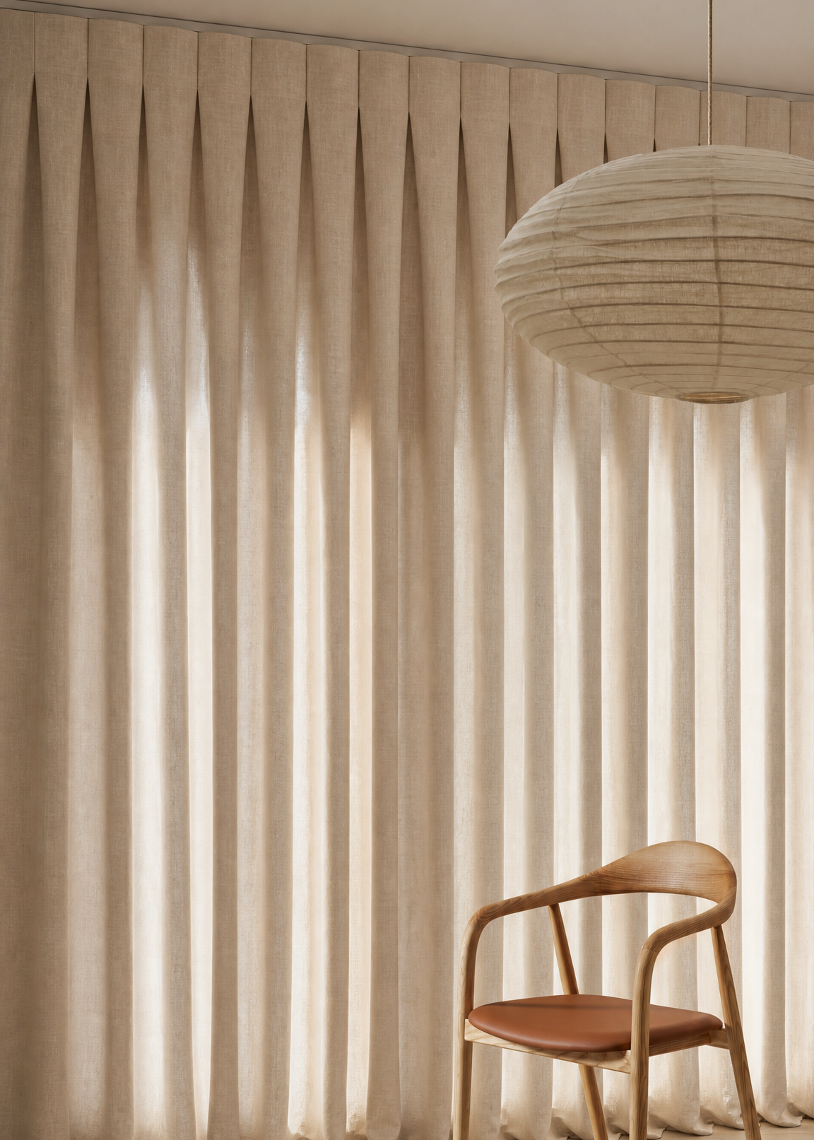 Breeze Crushed Linen Curtains