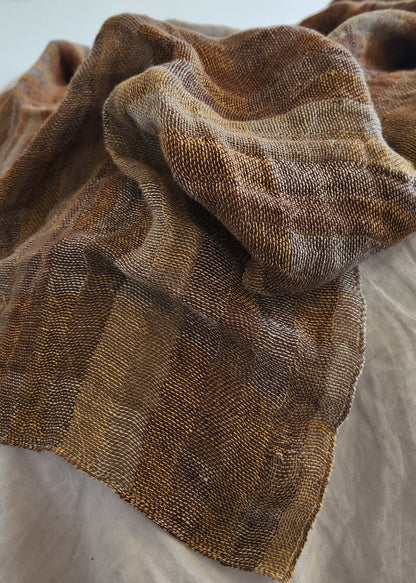 Marés Bedcover in Bronze