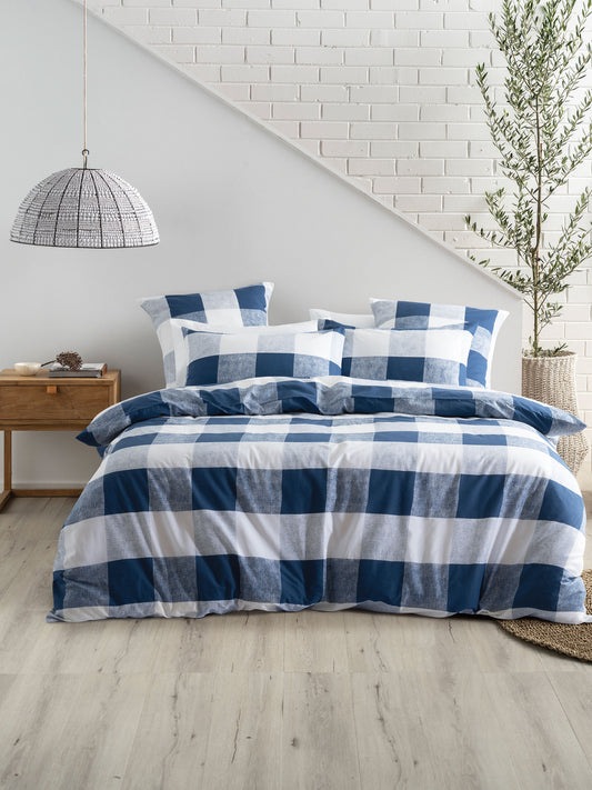 Alec Duvet Cover Set | Ink