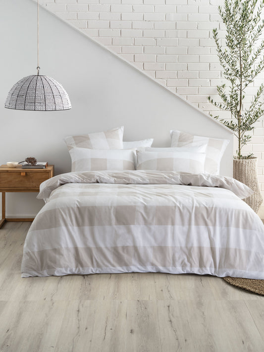 Alec Duvet Cover Set | Mushroom