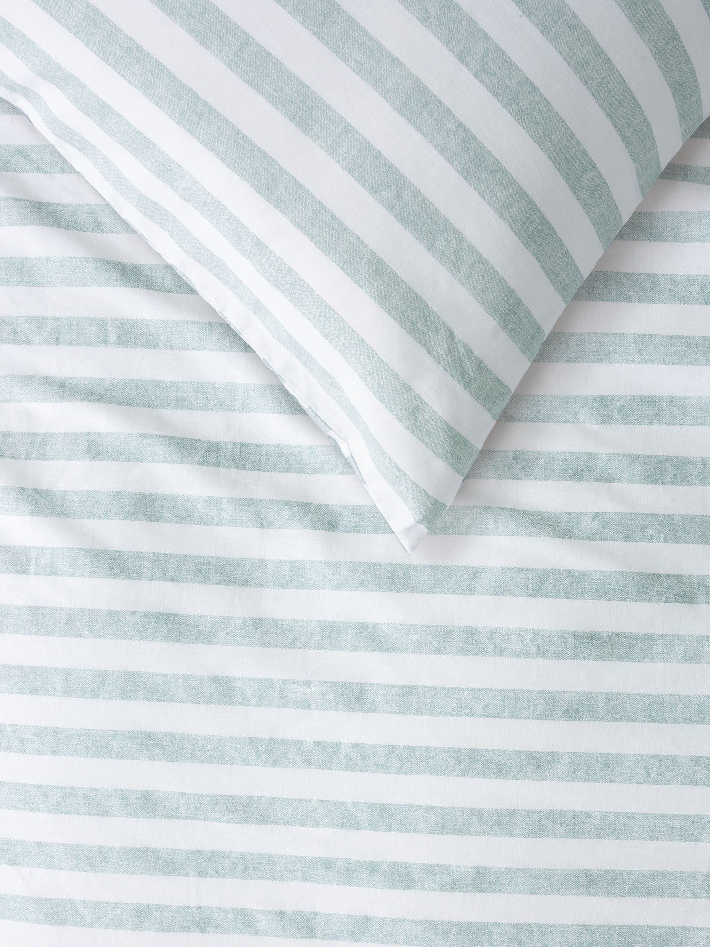 Aelia Stripes Duvet Cover Set | Mineral