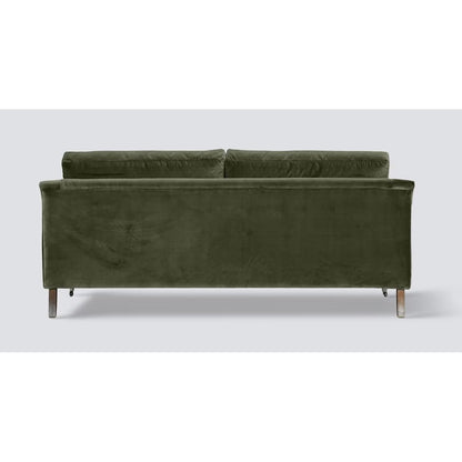 The Thornfield 3 Seater Sofa – Olive Velvet