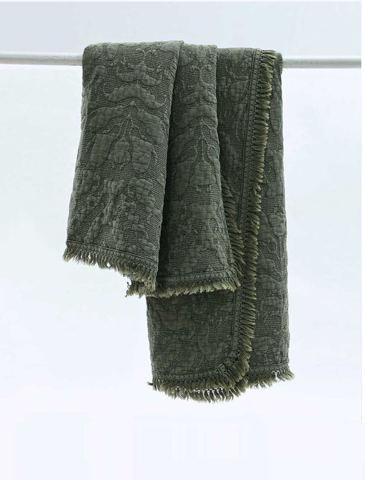 Mayan Throw Olive