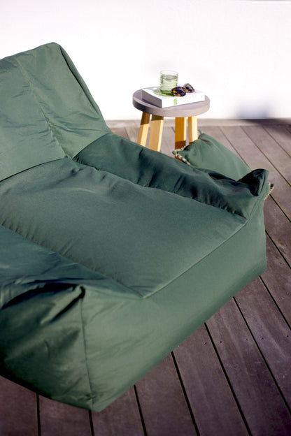 Outdoor Bean Bag Lounger - Olive