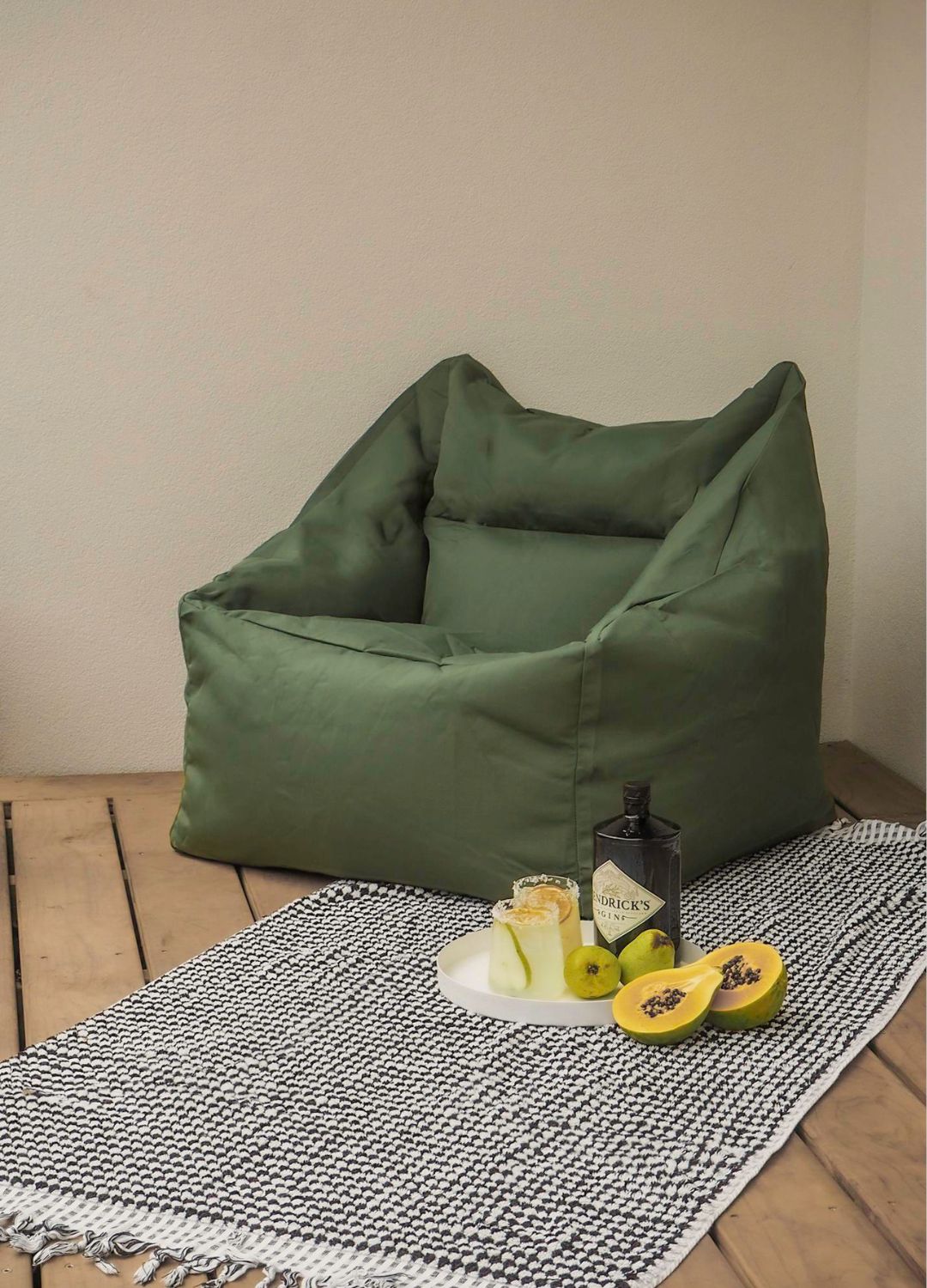 Outdoor Bean Bag Chair | Olive