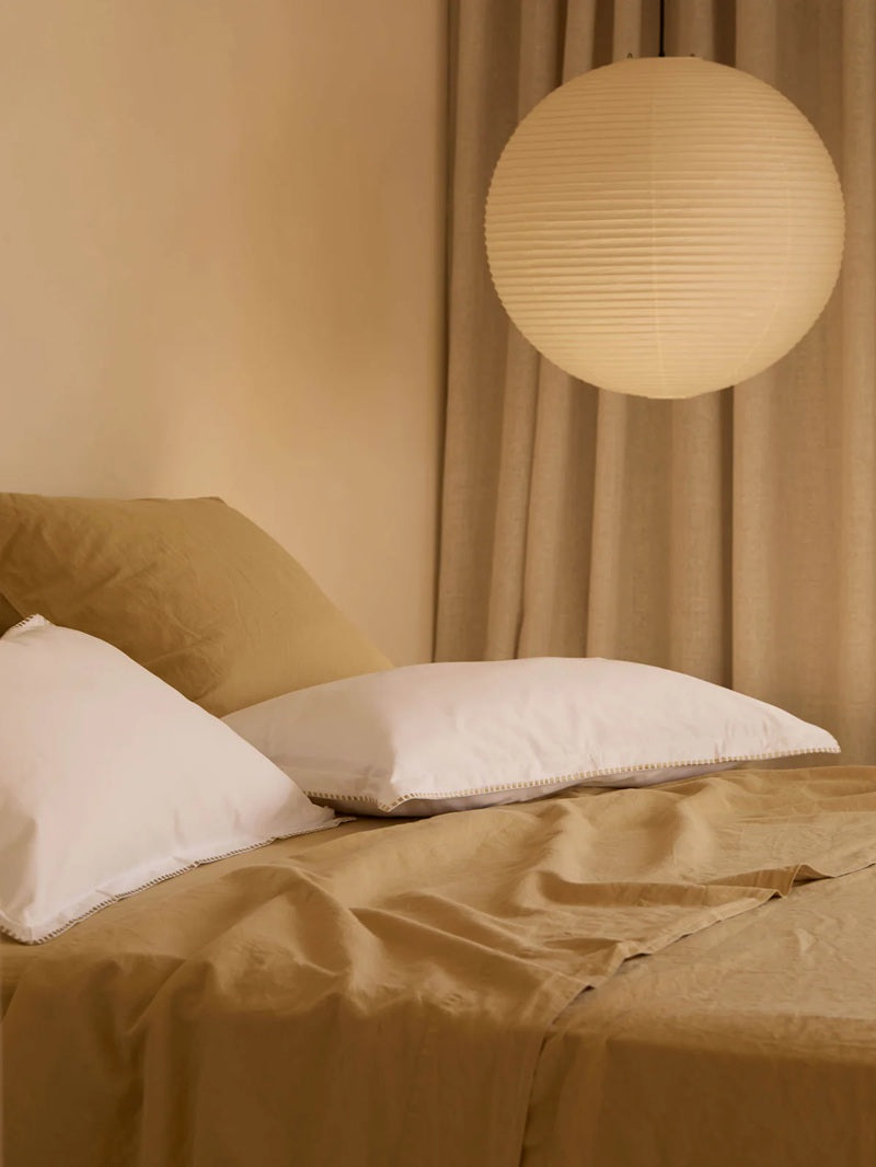 Egyptian Cotton Pillowcases - Pear Embroidery