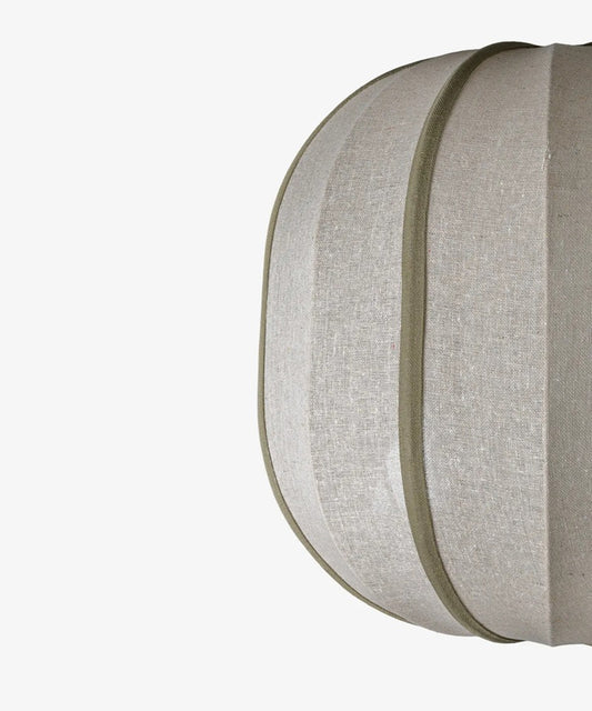 Orb Pendant - Olive & Natural