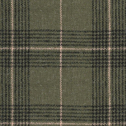 Ralph Plaid Lumbar Cushion - Eucalyptus
