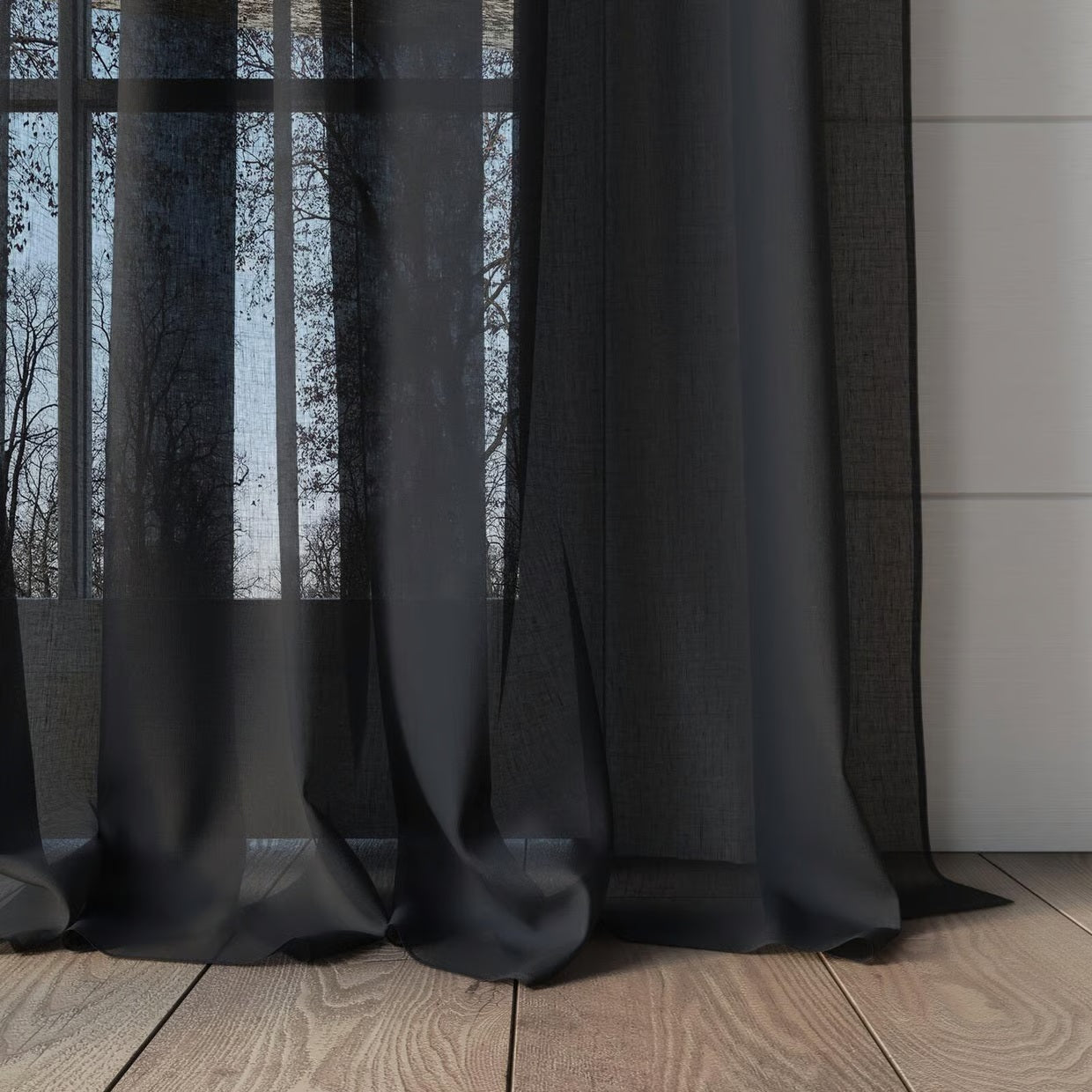 Cavalier Curtains - Ink
