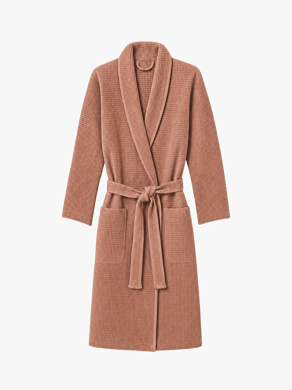 Spa Waffle Bathrobe | Rose