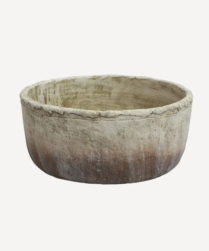 Textured Wide Plant Pot | 21cm