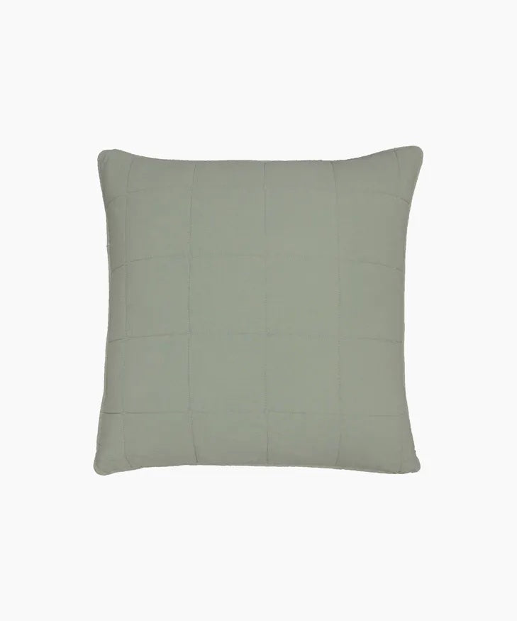 Stonewash Bed Cover in Sage