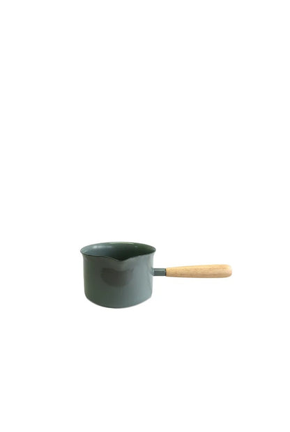 ENAMEL Mini Saucepan  | Taragon