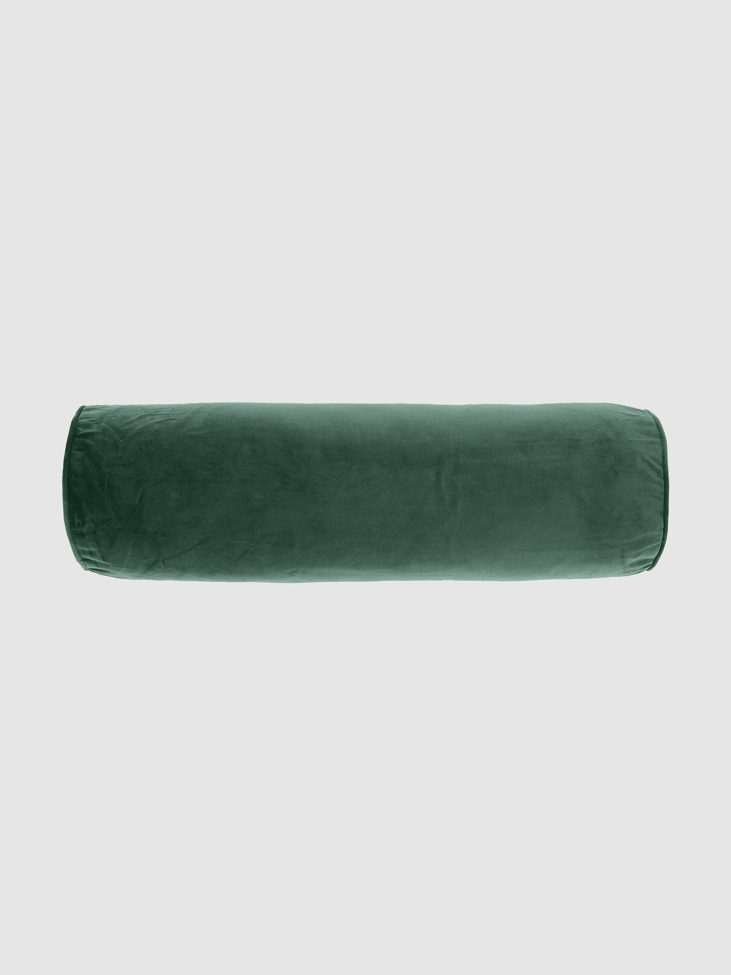 Velvet Bolster Cushion – Forest (18 x 60 cm)