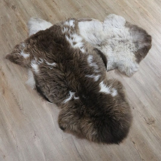 Brown Long Hair Sheepskin