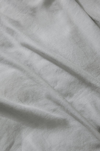 Linen Pillowcases - Silver