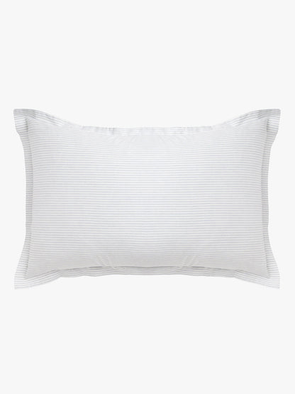 Sky Stripe Pillowcases — Linen & Cotton