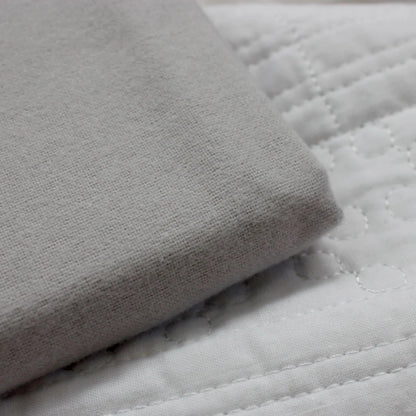 Luxe Flannelette Fitted Sheet | Slate