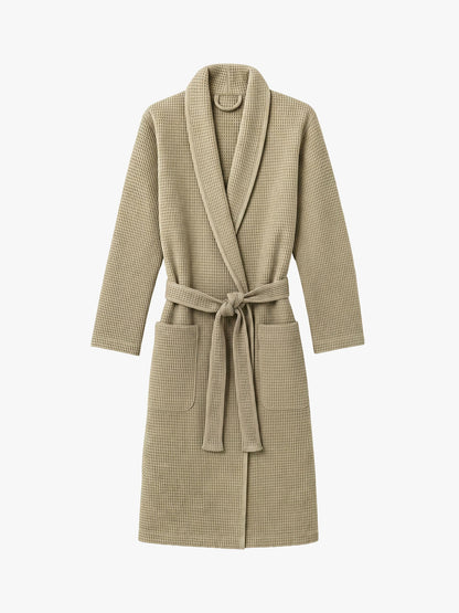 Spa Waffle Bathrobe - Matcha