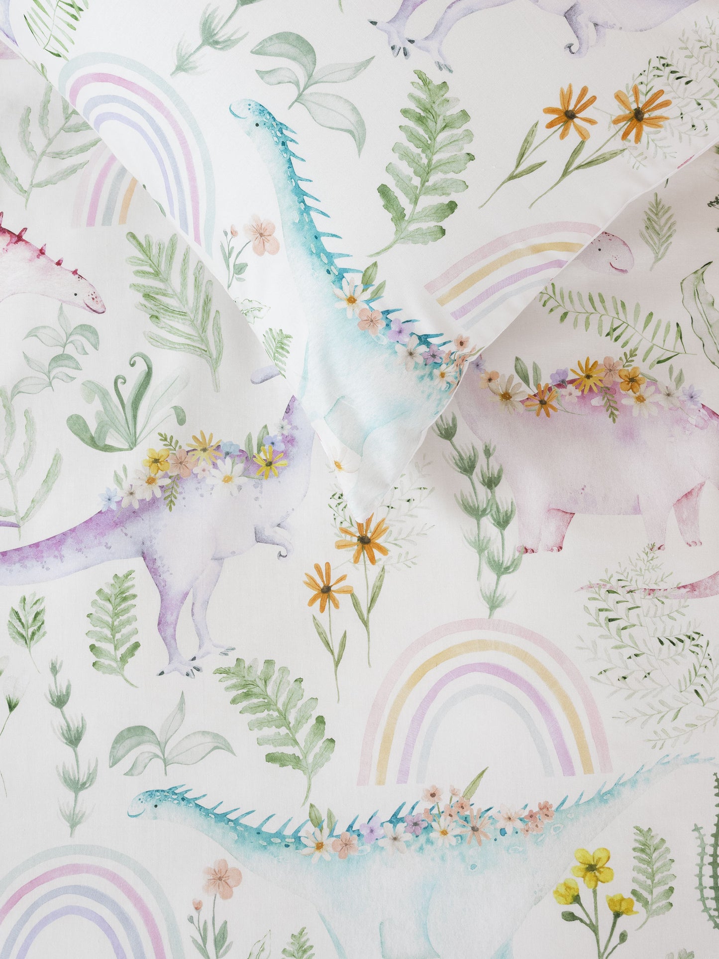 Childrens Duvet Cover | Dino Garden