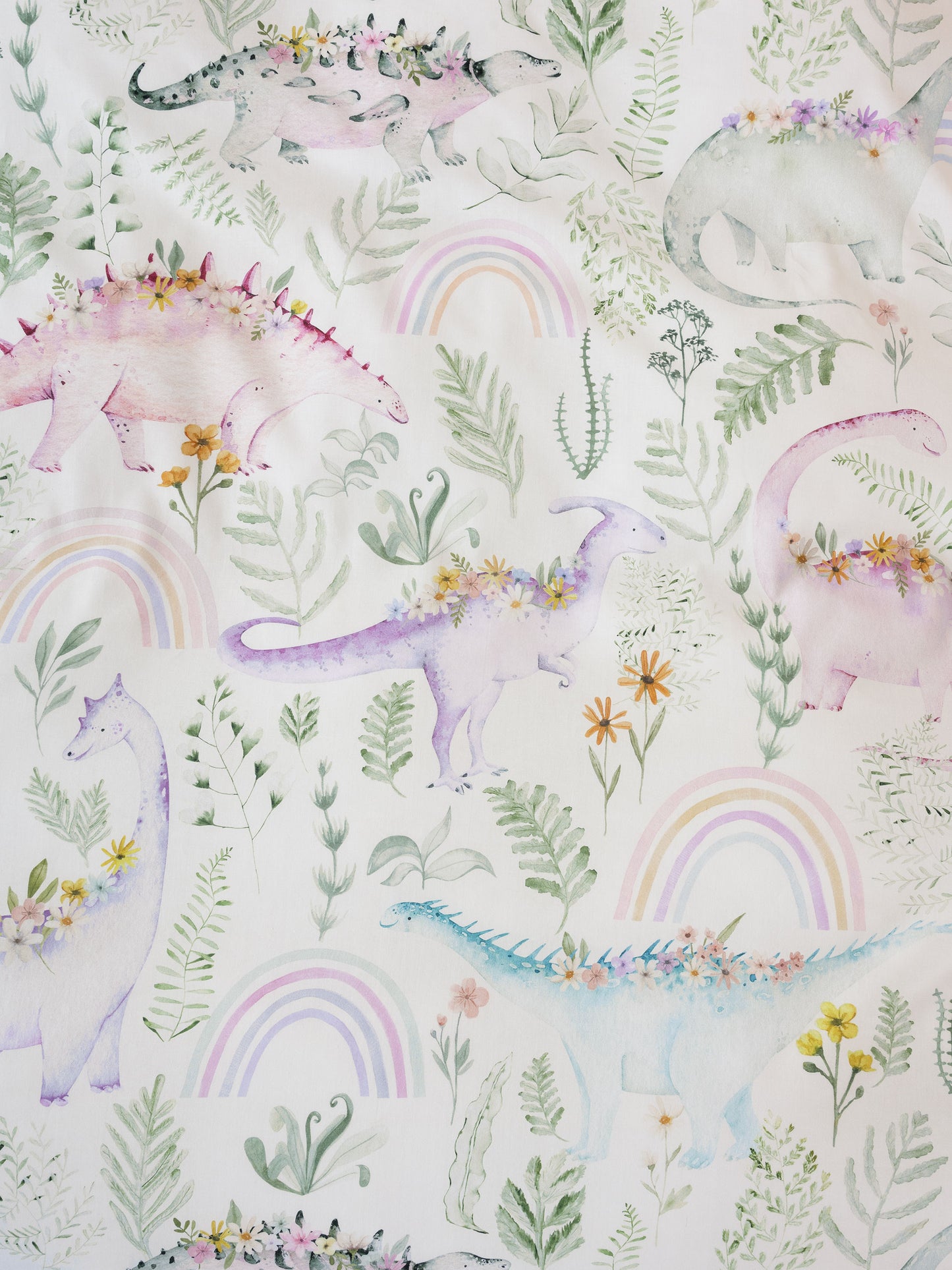 Childrens Duvet Cover | Dino Garden