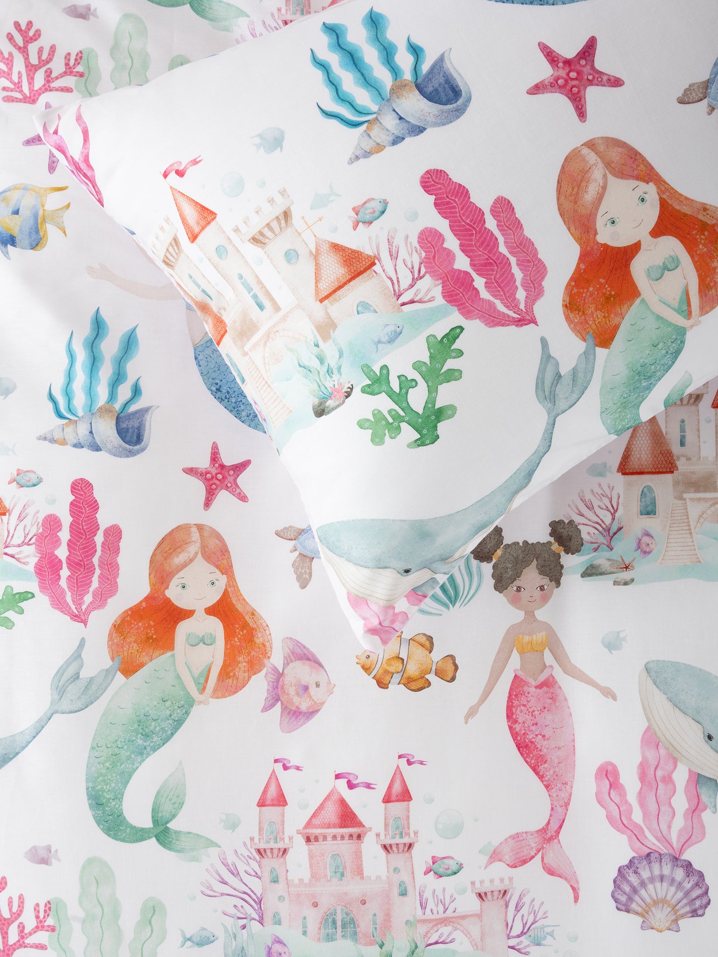 Childrens Duvet Cover | Mermaid Splash