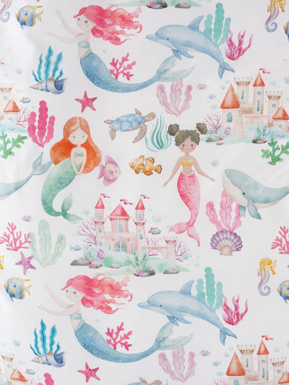 Childrens Duvet Cover | Mermaid Splash