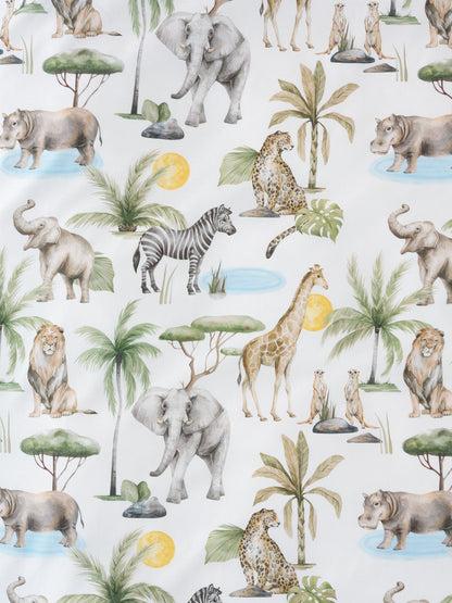 Childrens Duvet Cover | Sunny Safari
