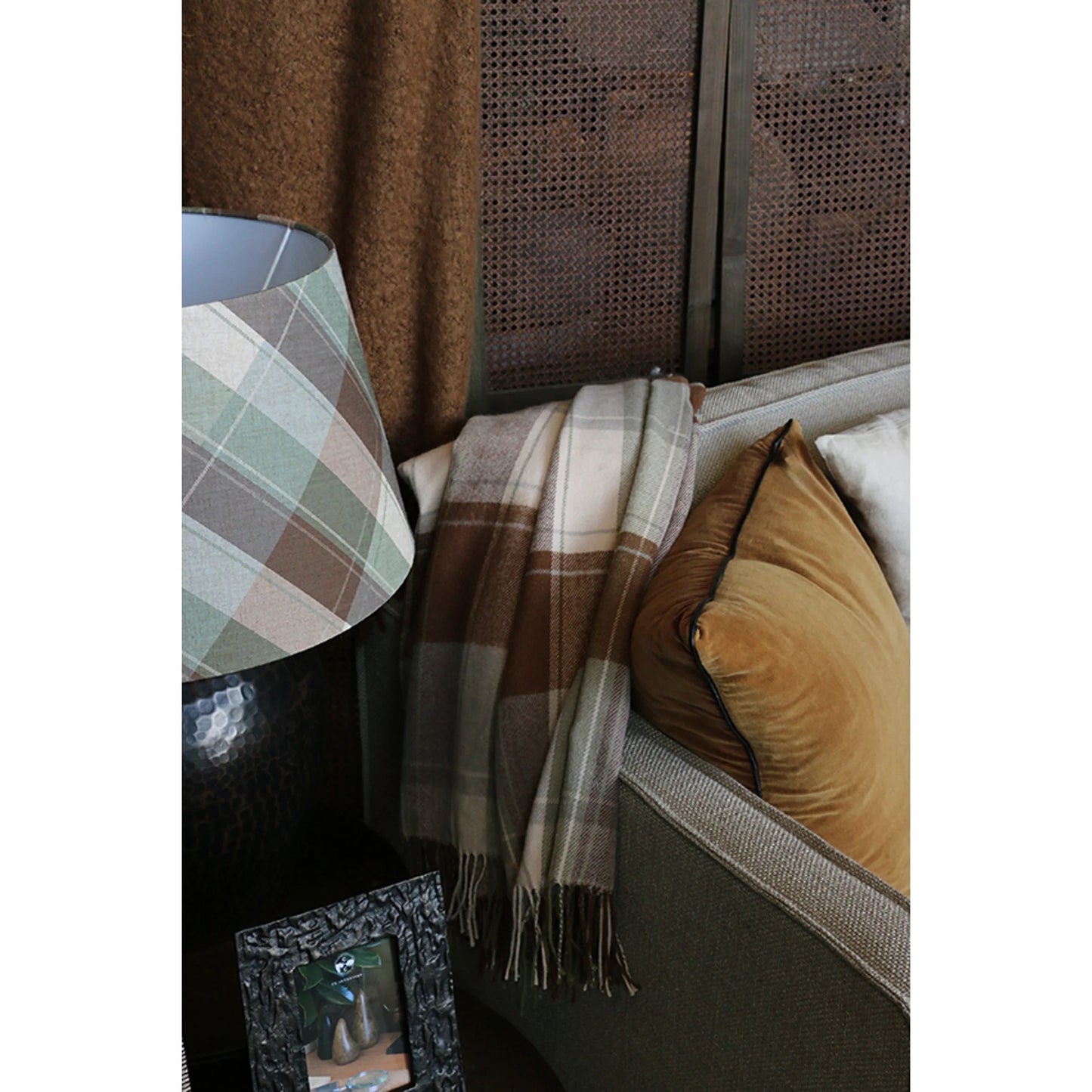 Highland Tartan Throw