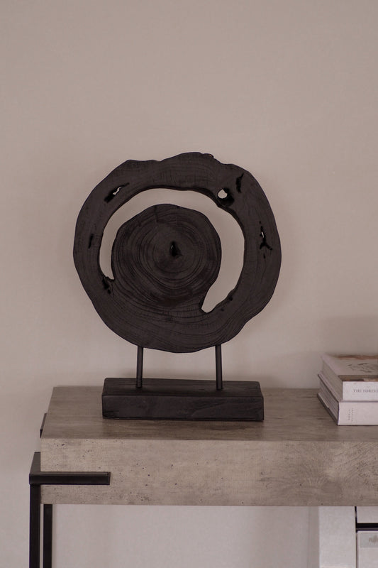 Black Teak Sculpture