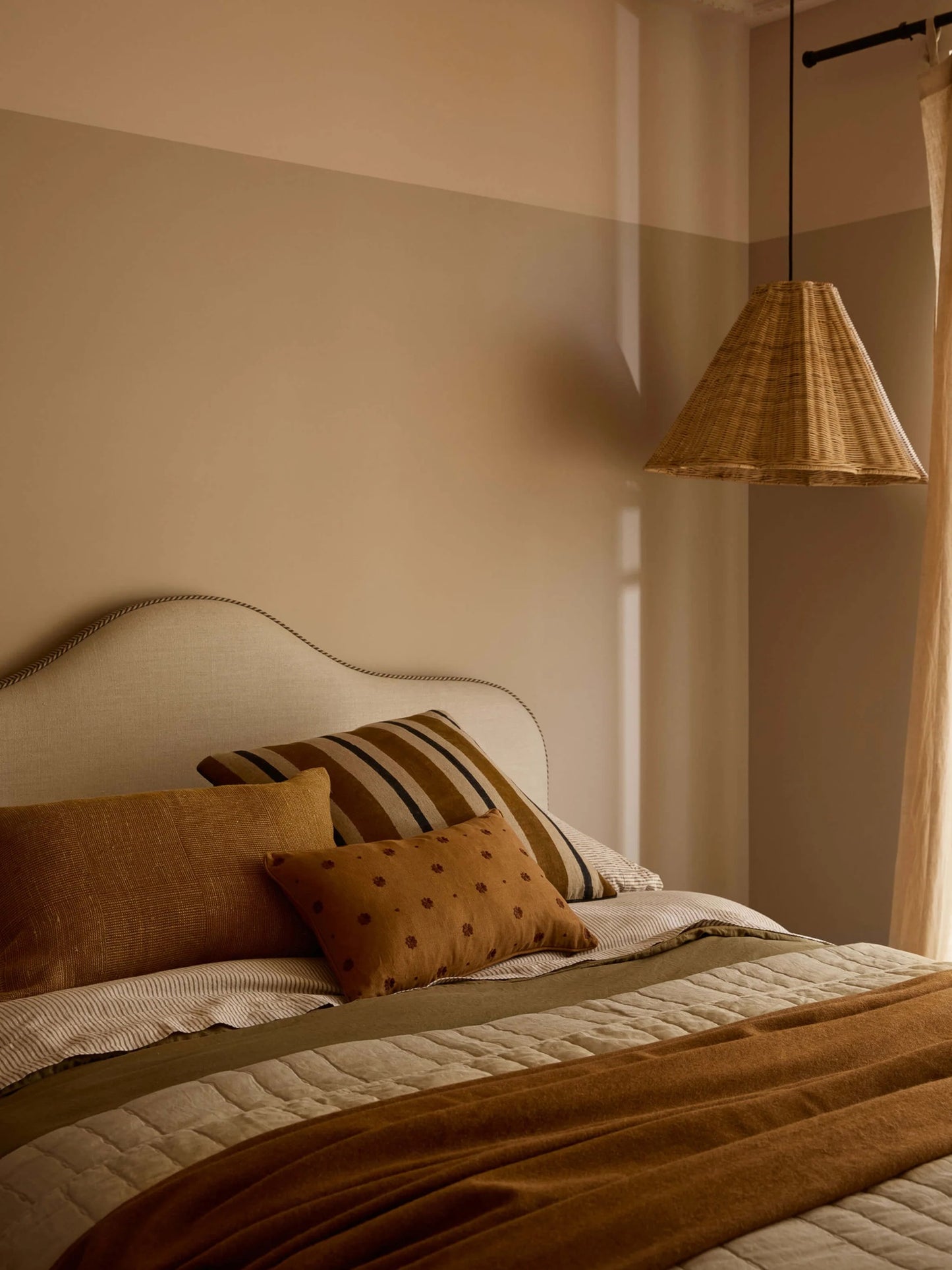 Australian Wool Throw | Caramel & Latte