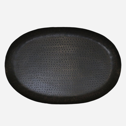 Marrakesh Bronze Tray - Oval