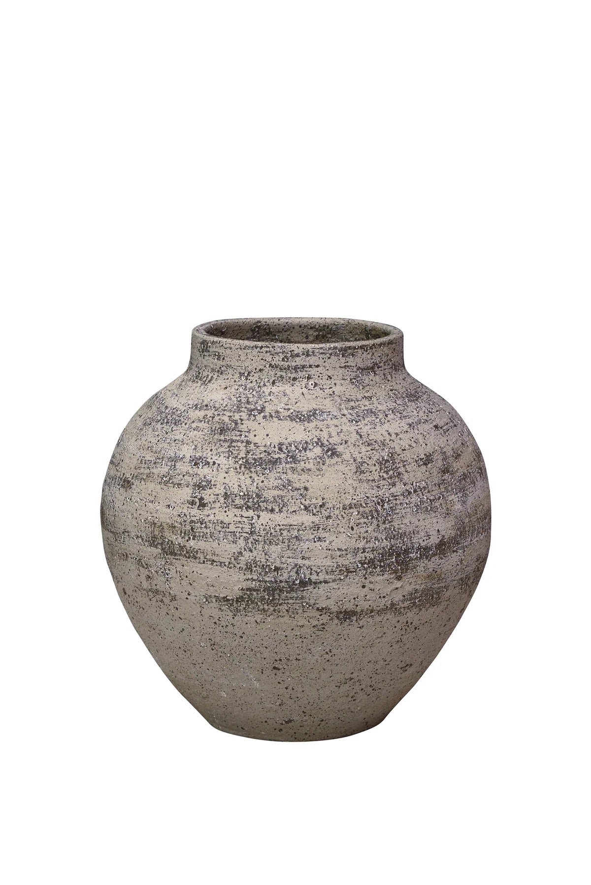 Tuscan Pot - Dark Grey Speckle