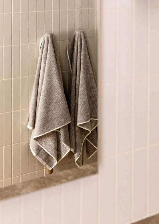 Tweed Towels | Oat