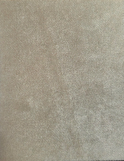 Plush Latte Velvet Lumbar - Made in New Zealand