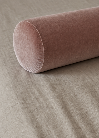 Velvet Bolster - Blush