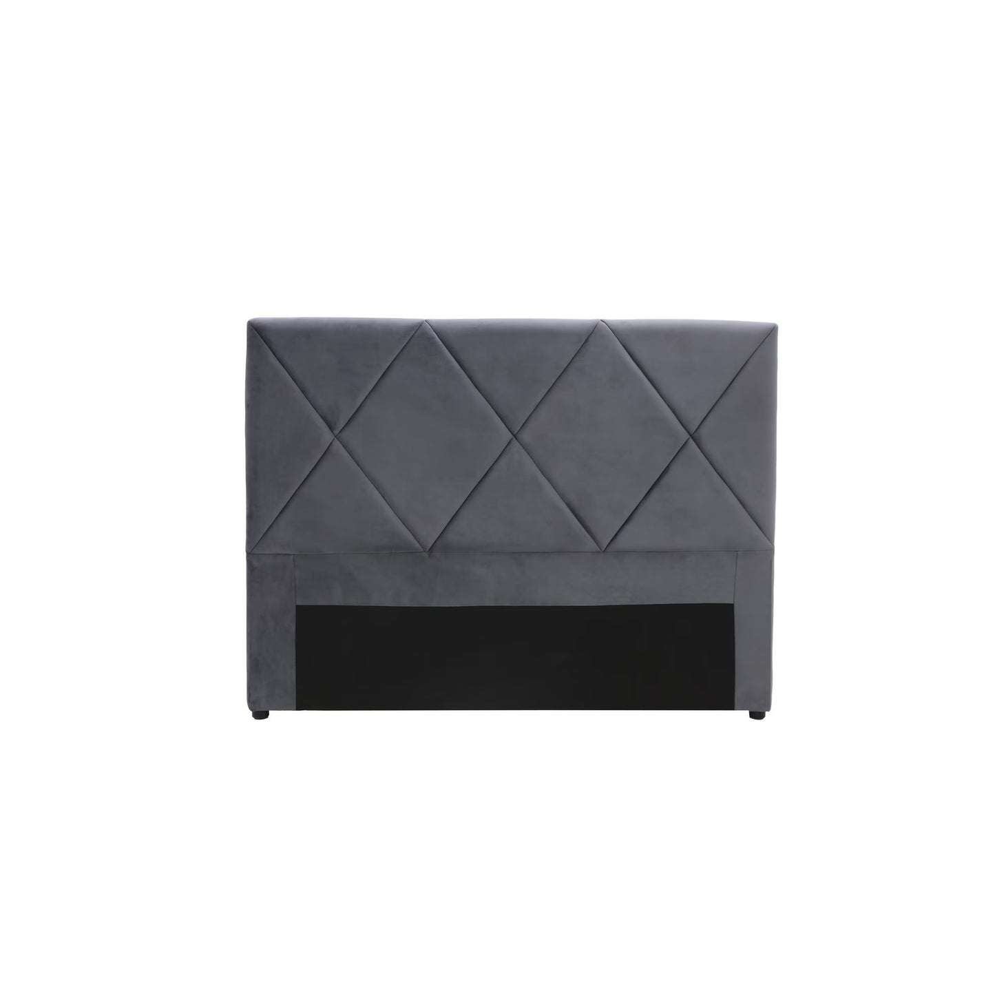 Velvet Headboard | Charcoal
