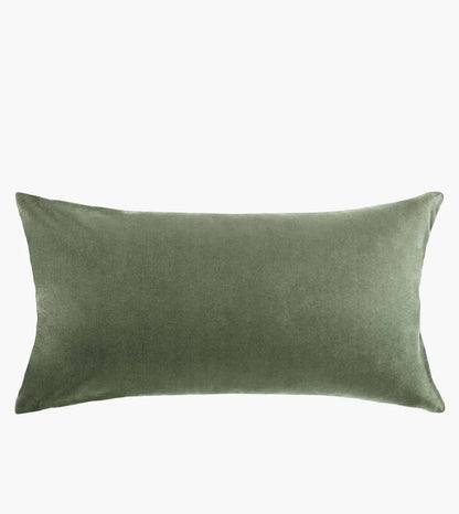 Velvet Lumbar Cushion | Eucalypt
