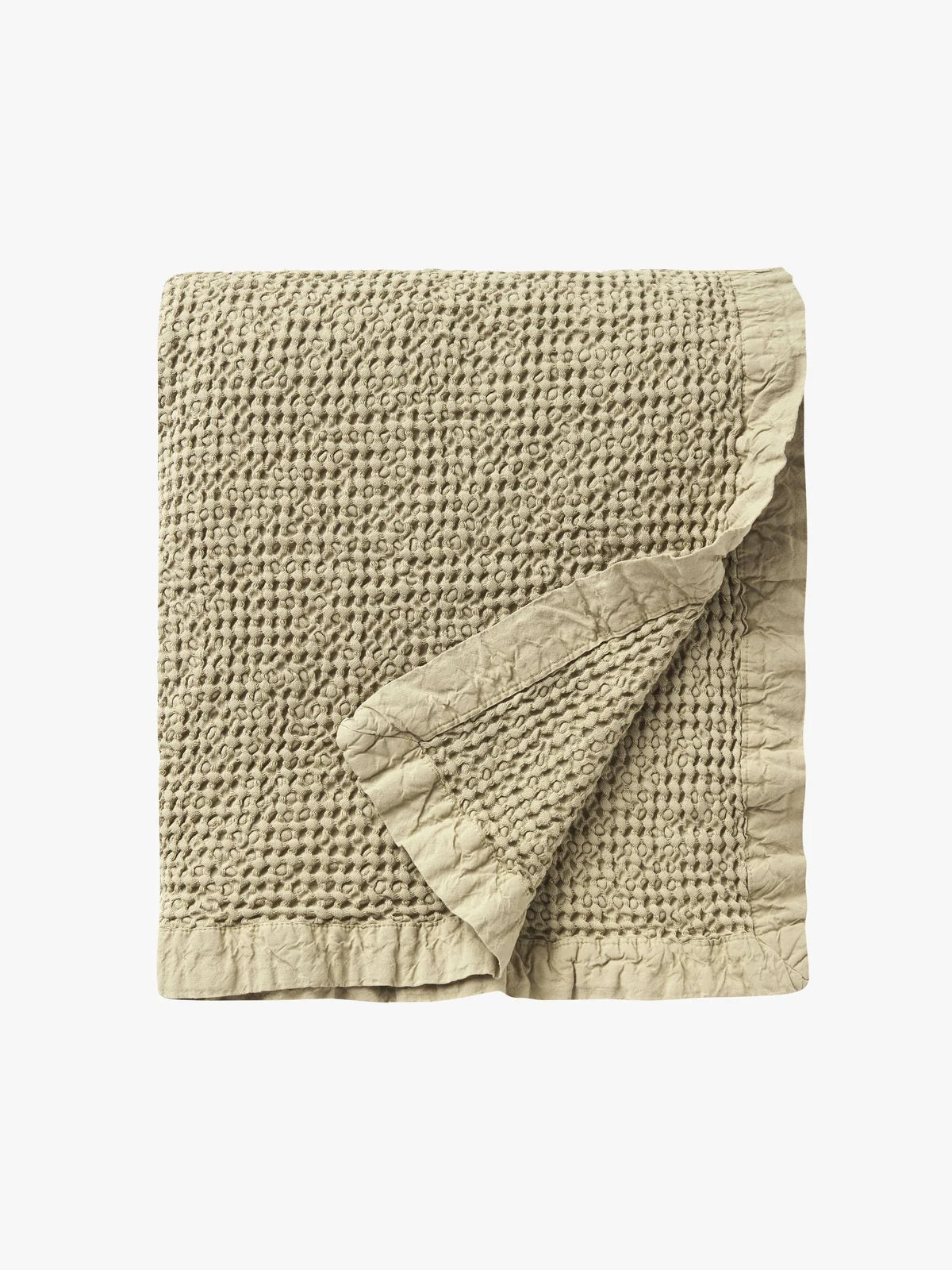 Waffle Blanket - Matcha